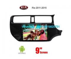  Kia Rio 2011-2015 Car Audio Radio Android GPS Navigation Camera