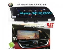 Alfa Romeo Stelvio Car Audio Radio Android GPS Navigation Camera