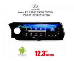 Lexus ES ES200 ES350 ES300h 2019-2020 Car radio android GPS camera