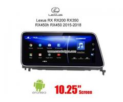 Lexus RX RX200 RX350 RX450h RX450 Car radio android GPS